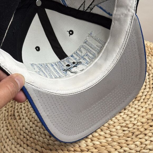 Vintage 90s Tampa Bay Lightning Hat Cap Laser Shadow Sports Specialties Mens - Picture 6 of 8